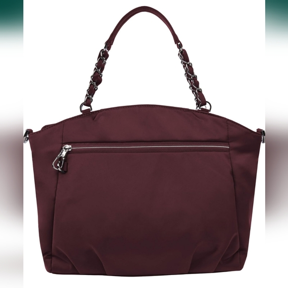 NWT! Travelon Parkview Anti-Theft Satchel Crossbody Purse - Picture 2 of 6